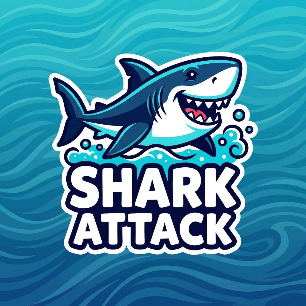 Shark Attack & Friends Mini Water Guns - 12 Pack Variety Set (Sharks, Dolphins, Frogs)