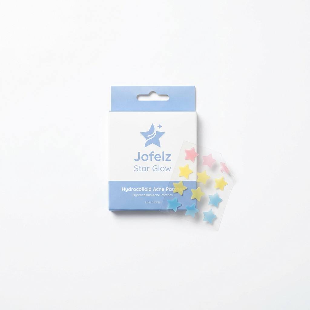 Jofelz Star Glow - 36 Pack Star-Shaped Hydrocolloid Acne Patches