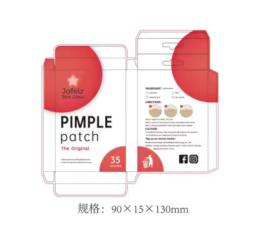 Jofelz Star Glow - 36 Pack Star-Shaped Hydrocolloid Acne Patches